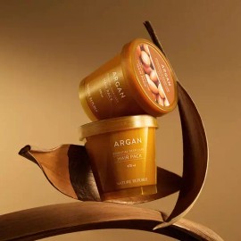 Nature Republic [네이처리퍼블릭] 470ml 아르간 에센셜 딥케어 영양 헤어팩 (대용량) Nature Republic 470ml Argan Essential Deep Care Nutrition Hair Pack (Large) [Single Option NF0010]
