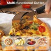8.3 inch Pizza Cutter Wheel，Super Sharp Pizza Cutter, Pizza Slicer