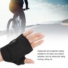 One Pair Heated Fingerless Gloves Polyurethane Fiber USB Non Slip
