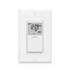 BN-LINK 7 Day Programmable in-Wall Timer Switch for Lights, Fans
