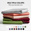 MR&HM Satin Fitted Sheet, Twin Size Silver Grey Fitted Sheet