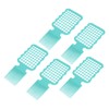 5pcs Twist Combs Ergonomic Perm Dreadlocks Curly Twist Hair Coils