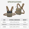 Marsupial Gear Enclosed Binocular Pack – Bino Chest Harness Built