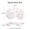 TEATALK Spoon Rest for Stove Top: Ceramic Spoon Holder, Cooking