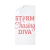 CafePress Storm Chasing Diva Storm Chaser Tornad 30"x60" Absorbent Cotton