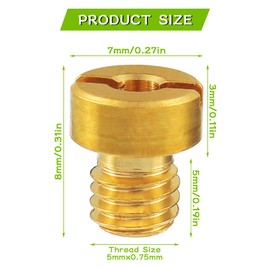 EPLZON 12pcs 5mm Carburetor Main Jet Kit 45/48/50/52/55/58/60/62/65/68/70/72 for replacing Vm22 Vm24 Vm26 125cc 150cc 200cc 250cc Dirt Bike and ATV, EP-Jets-4572