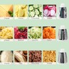 Eleko Meyar Cheese Grater with Handle, Multifunctional Manual Rotary Cheese
