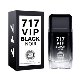 Hybrid & Company 717 VIP Black Noir Modern Spicy Scent Men's Perfume,3.4 Fl Oz