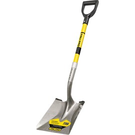 Truper 31201 Tru Pro 29-Inch Square Point Shovel with Fiberglass D-Handle