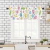 Easter Bunny Valances for Kitchen Bunny Eggs Easter Valance for