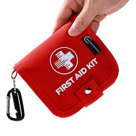 137-Piece Mini First Aid Kit for Home, Travel, and Outdoor Use