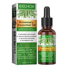Aceite Esencial Romero Eelhoe Para Crecimiento Cap
