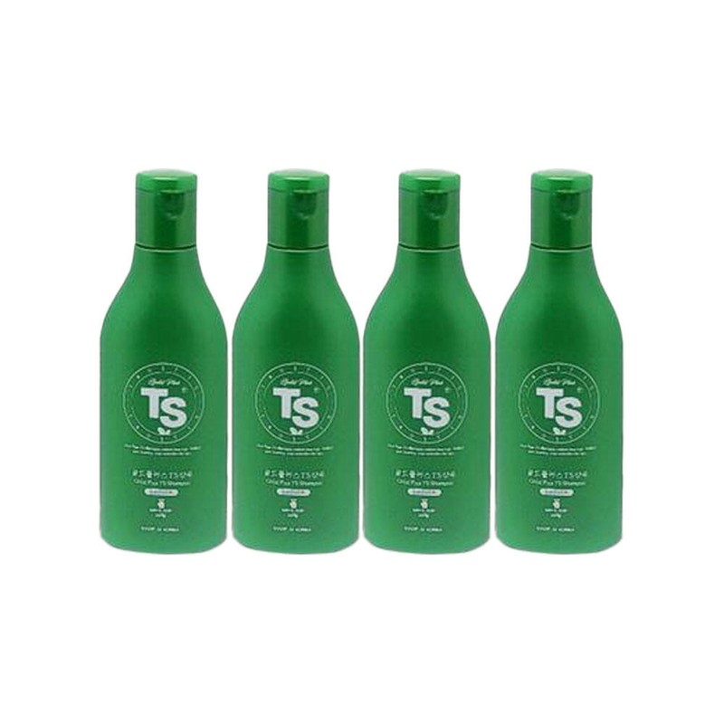TS 골드플러스 티에스 샴푸 무향 100ml (휴대용) 4개 S1 TS