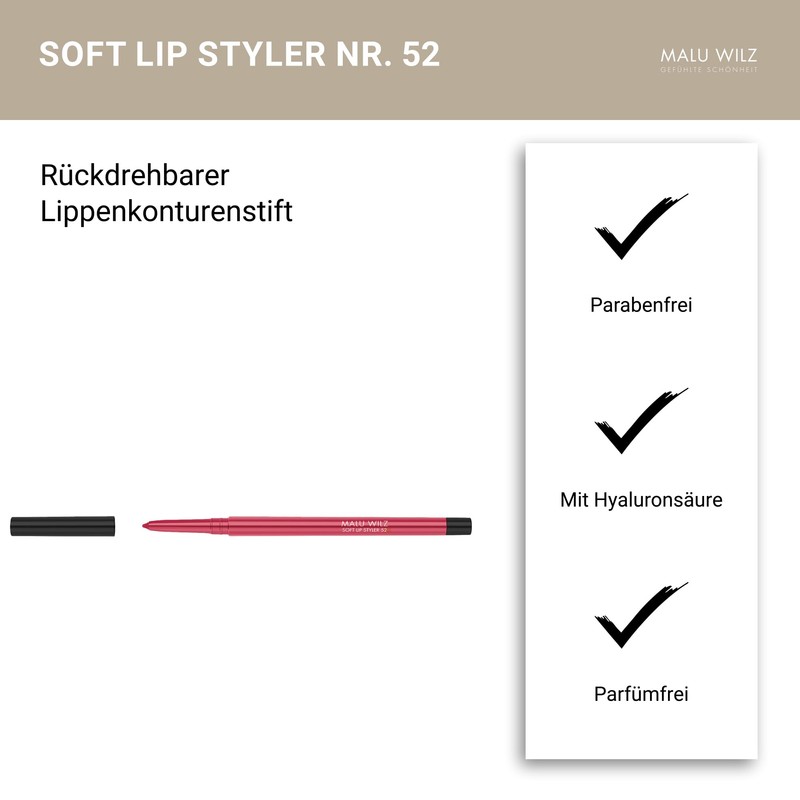 Malu Wilz Soft Lip Styler No. 52 Wildflower - Lip