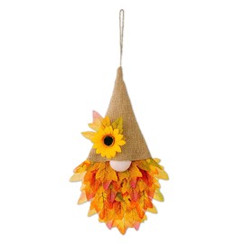 Autumn Wreaths for Front Door, Autumn Door Wreath Gnome Decorations