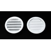 2" Round Plastic Louver Soffit Air Vent Reptile Screen Grille