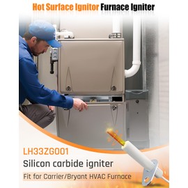 LH33ZG001 Furnace Igniter Fit for Carrier HVAC, Heater Ignitor Direct Replacement