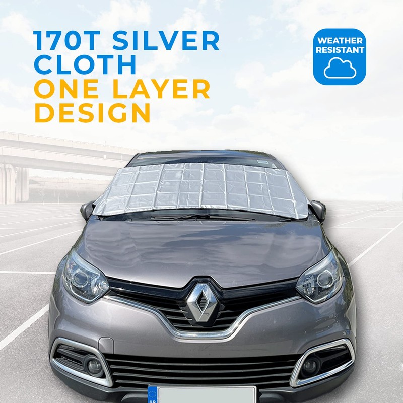 Simply FRO1 Standard Car Frost Protection and Sun Shield, 2.4