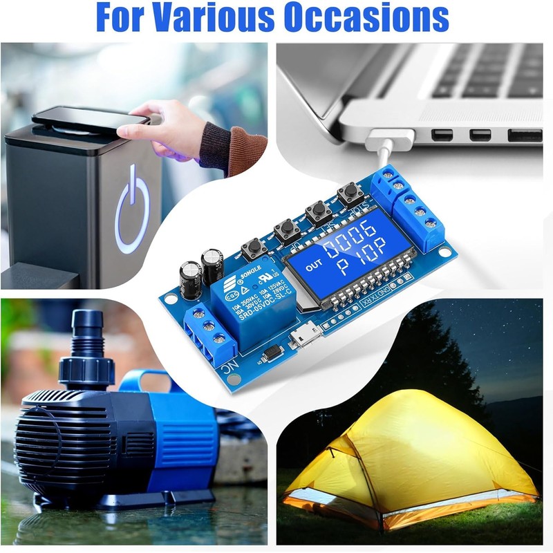 Timer Relay - Time Delay Relay DC 5V 12V 24V