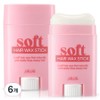 Liir Soft Stick Hair Wax, 22g, 6 pieces / 리르 소프트 스틱 헤어 왁스, 22g, 6개