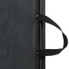 CHARMMA Retractable Pet Gate Black 40.4"x49.2",Baby & Pet Safety Gates-4004132