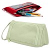 Large Pencil Case Handle Design Large Capacity Layered Durable Oxford