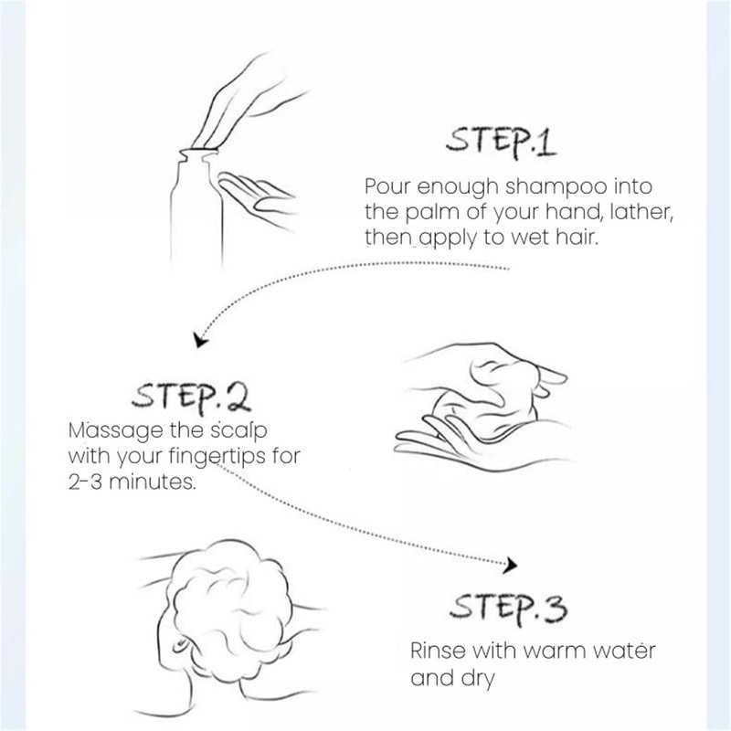  Nipori Shampoo, Selenium Hair Care Oil, Antidandruff Shampoo for