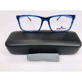 Wide Guyz New Wide Guyz Blue Marble BIG AL Eyeglasses 58/18/150 for The Stylish Large Man