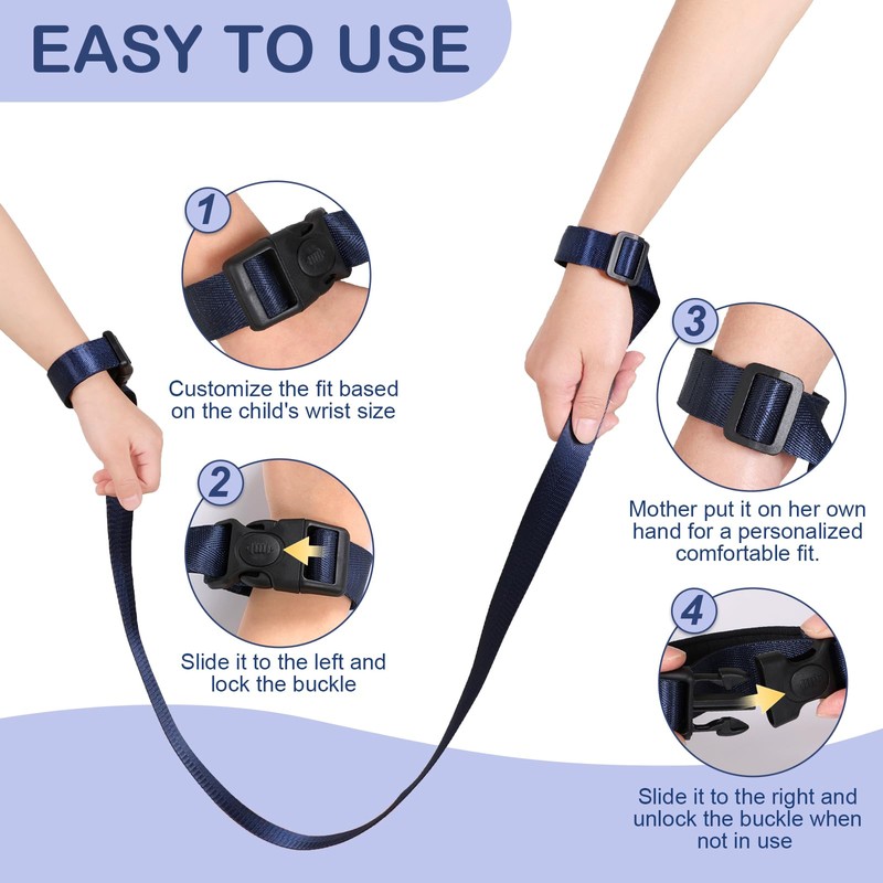 Secure Wrist Leash Harness for Older Children with Autism Special
