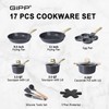 GiPP Ceramic Pots and Pans Set Non Stick - 17