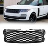 KARPAL Front Bumper Upper Facelift Grill Gloss Black Compatible With