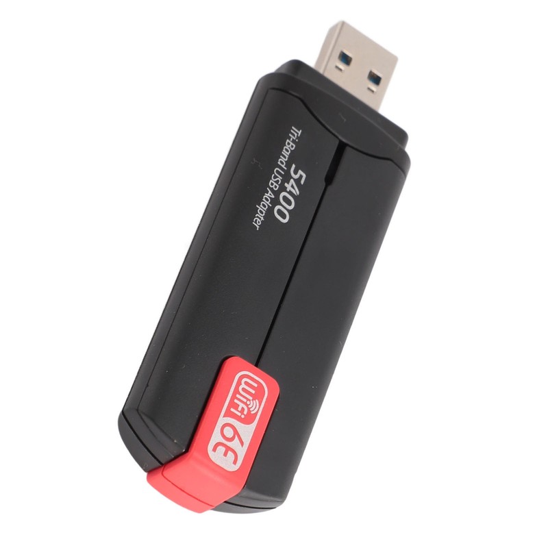 5400Mbps USB WiFi Adapter 2.4G 5G 6G Tri Band USB3.0