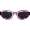 Birdz Eyewear Cardinal Padded Floating Motorcycle Goggles for Women Translucent