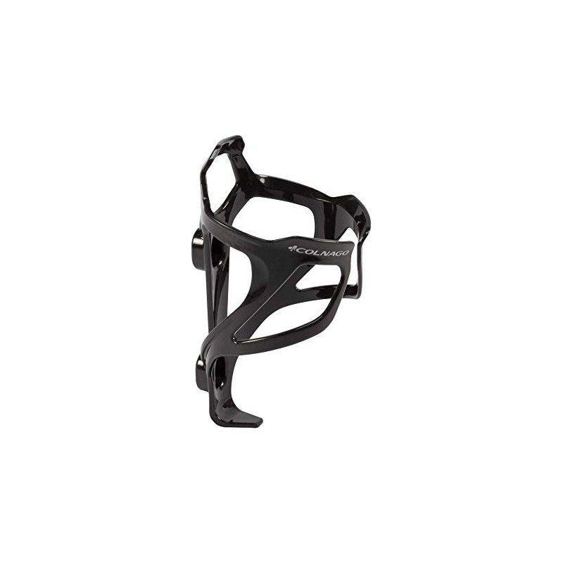 Colnago: BC02 Carbon Bottle Cage - Gloss Black, Silver Logo