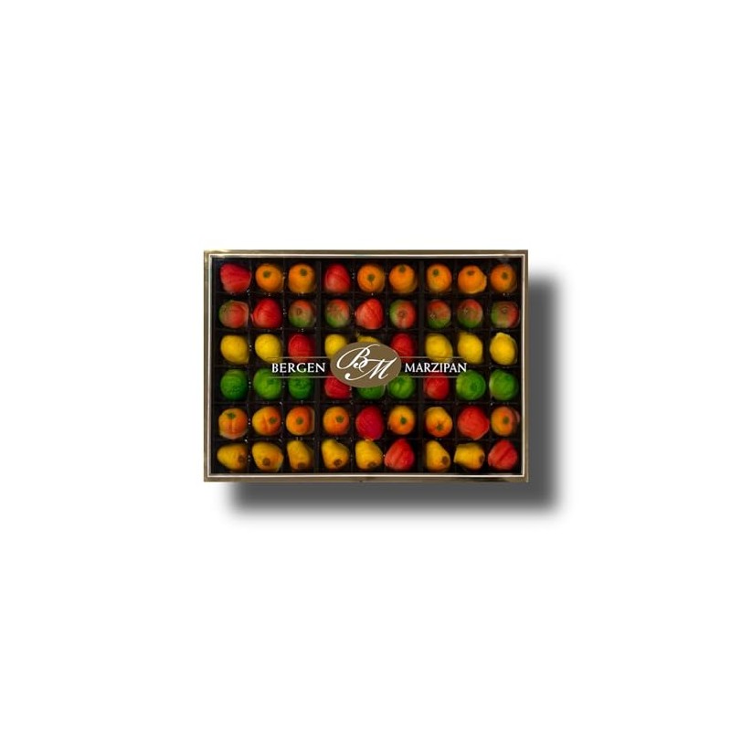 Bergen Marzipan 54 piece Gold Box