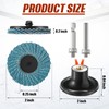 Chengu 48 Pcs 2 Inch Die Grinder Flap Disc with