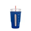 Reusable Insulator Neoprene Cup Sleeve for Iced Beverages and Coffee