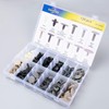 OAUTOO 120pcs Roof Headliner Retainer Clips Assortment for GM Ford