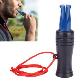 Domigard Decoy Whistle, Duck Call Whistle Duck Hunting Call, Outdoor Whistle Hunting Call With Rope, Duck Chicken Goose whistle for Outdoor Activity