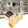 G3/4 Inches Normally Closed Brass Electric Solenoid Valve Male Thread