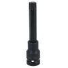 T55 1/2in Drive Deep Impact Impacted Torx Star Male Socket