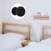 BOXOB Pack of 4 Adjustable Thread Bed Headboard Stopper, Upgraded
