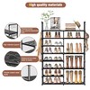 OYREL Shoe Rack Organizer 8 Tiers, Tall Shoe Racks Shelf