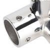 3 Way Corner Tee Joint 316 Stainless Steel Mirror Polished