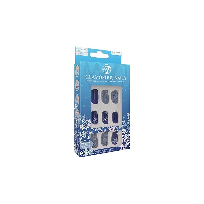 W7 Glamorous Nails - Chillynight