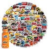 Set of 100 Waterproof Vehicle Stickers, Suitable for Suitcases, Motorcycles,