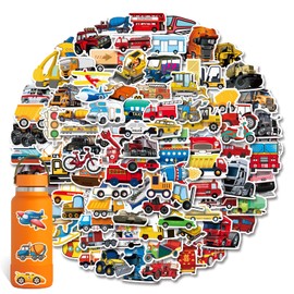 Set of 100 Waterproof Vehicle Stickers, Suitable for Suitcases, Motorcycles, Helmets, Boys, etc.
