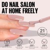 TOMICCA UV Nail Polish Nude, 8 ml Gel Nail Polish,