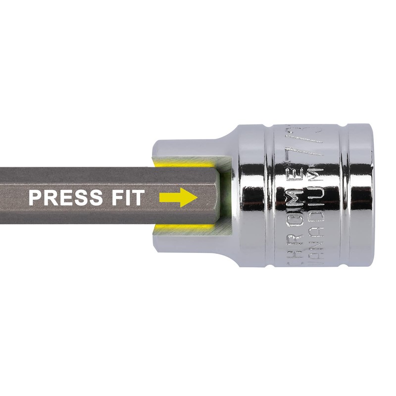Mayouko 3/8" Drive Extra Long Allen Hex Bit Socket Set,