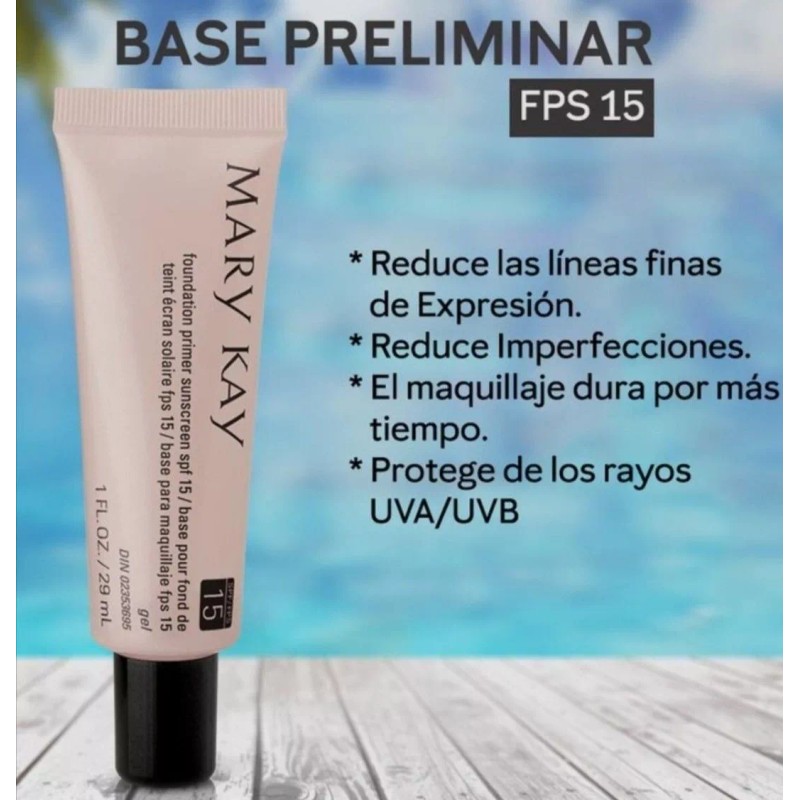 Mary Kay Primer Para Maquillaje Mary Kay+fijador De Maquillaje
